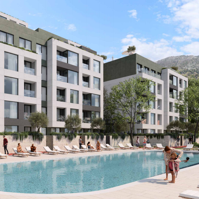 Image of Apartment in new building - 1 Bedrooms for Sale in Tivat-Mrcevac-Montenegro, Image 3